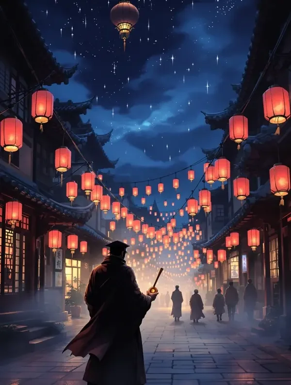 《长安夜行》动漫封面海报
