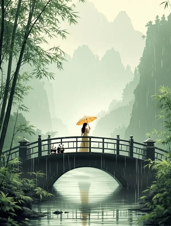 江南烟雨 揉胸动漫 《江南烟雨》动漫封面海报